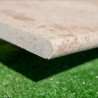 Margelle Travertin Commercial Beige - Bord arrondi - 61 x 33 x 3 cm - Vieillie - Margelle Travertin Commercial Beige - Bord arrondi - 61 x 33 x 3 cm - Vieillie -
