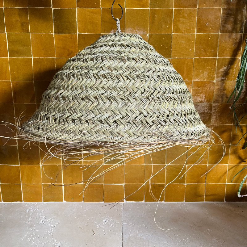 Suspension Miso en feuille de palmier - Disponible en plusieurs tailles -