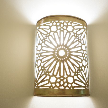 Applique Laiton - Araignée I - Hauteur 30 cm -