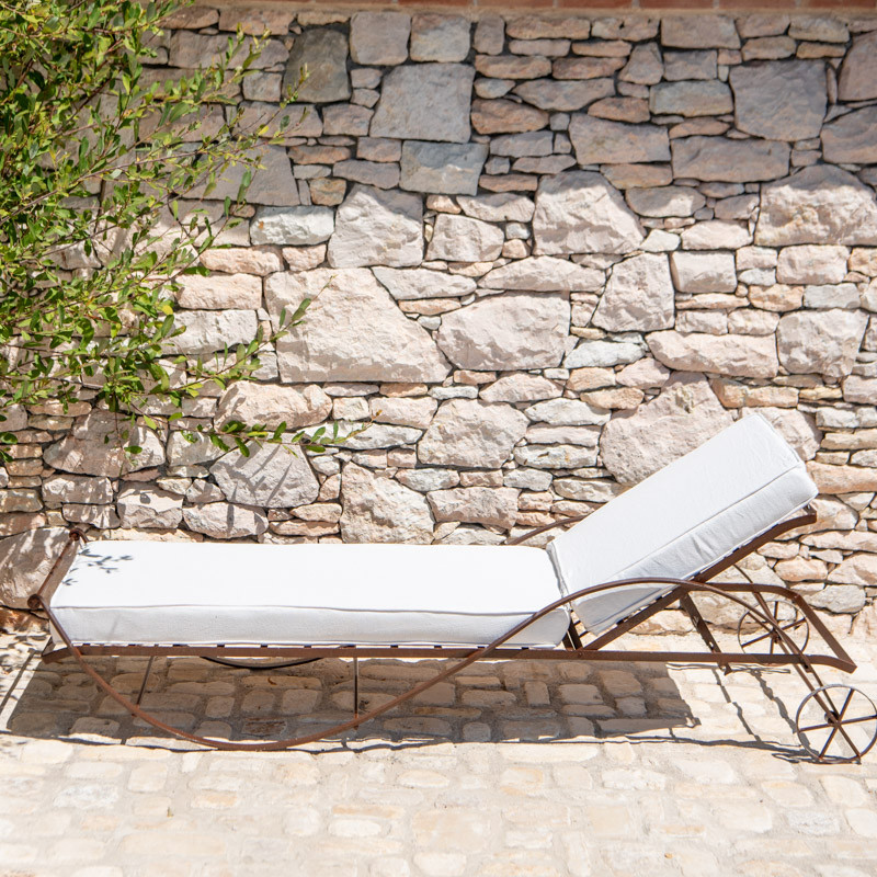 Bain de soleil - Fer Forgé - Massif XXL -