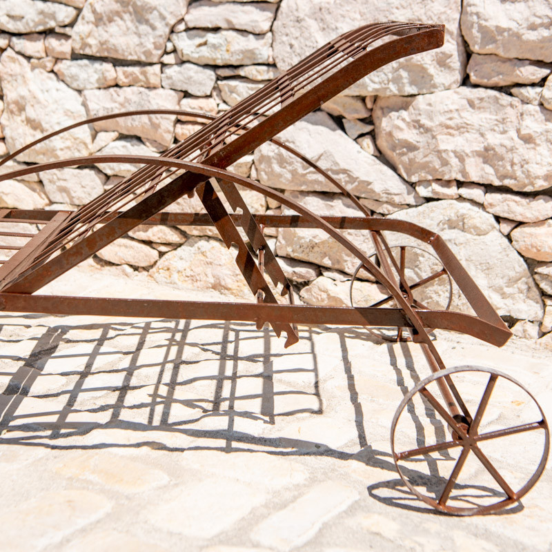 Bain de soleil - Fer Forgé - Massif XXL -