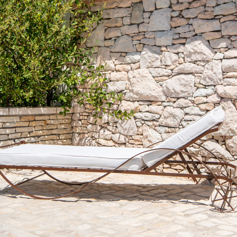 Bain de soleil - Fer Forgé - Massif XXL -