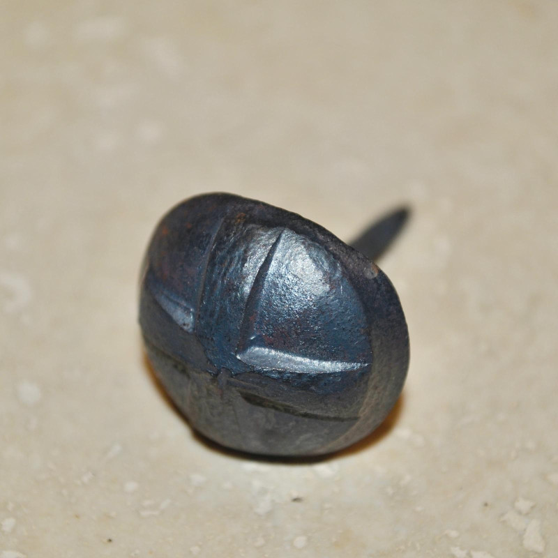 Clou artisanal Cathare - Fer Forgé - Disponible en 2 tailles -