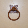 Poignée heurtoir artisanal Rond - Fer Forgé - Disponible en 2 tailles - Poignée heurtoir artisanal Rond - Fer Forgé - Disponible en 2 tailles -