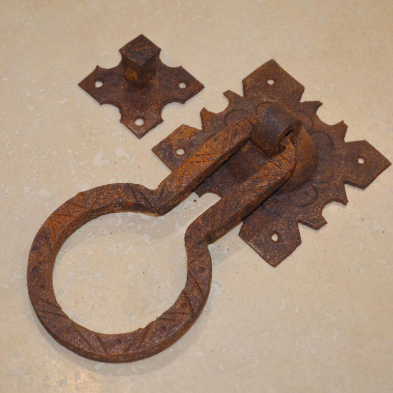 Heurtoir artisanal Ancien - Fer Forgé - Plusieurs dimensions -