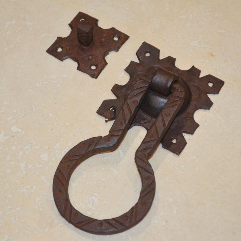 Heurtoir artisanal Ancien - Fer Forgé - Plusieurs dimensions -