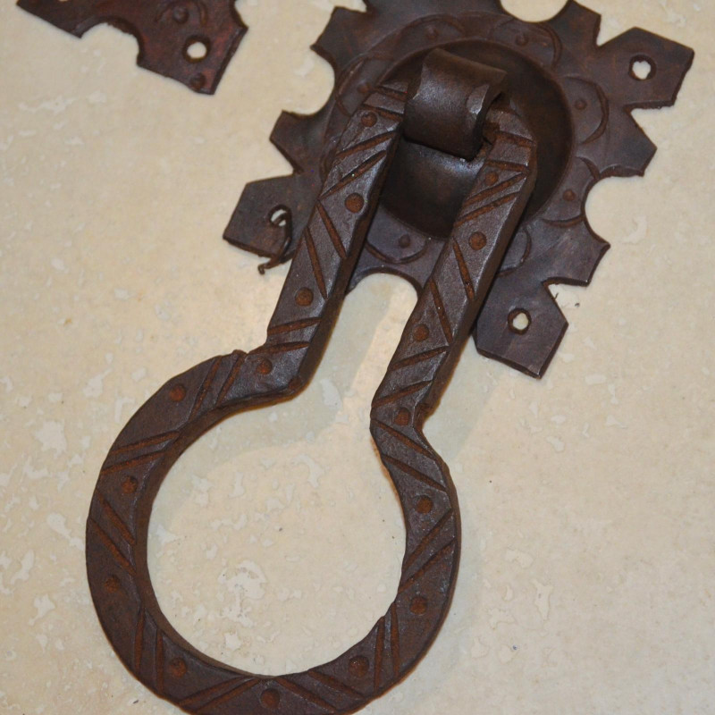 Heurtoir artisanal Ancien - Fer Forgé - Plusieurs dimensions -