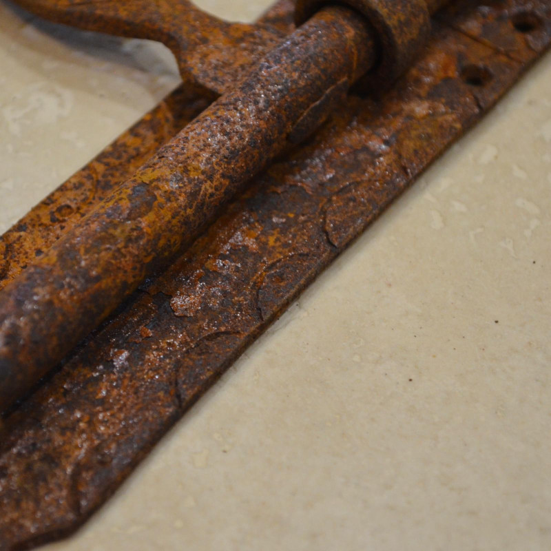 Targette pour cadenas Artisanale - Fer Forgé - Plusieurs tailles disponibles -