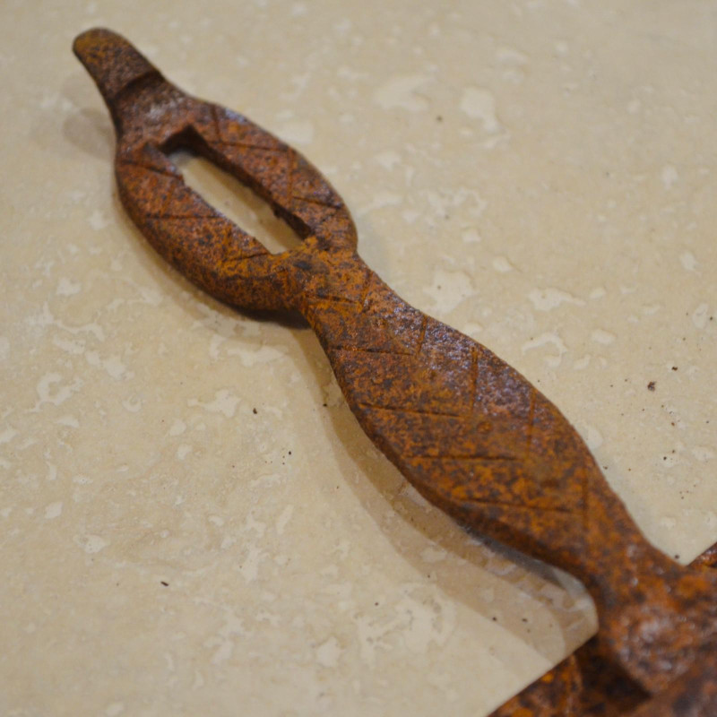 Targette pour cadenas Artisanale - Fer Forgé - Plusieurs tailles disponibles -