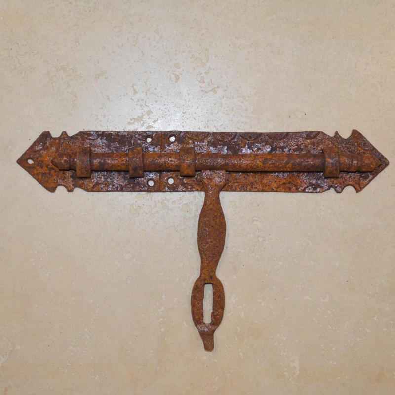 Targette pour cadenas Artisanale - Fer Forgé - Plusieurs tailles disponibles -