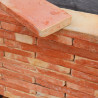 Briquette en terre cuite de réédition - 25x12cm - Épaisseur 3cm - Briquette en terre cuite de réédition - 25x12cm - Épaisseur 3cm -