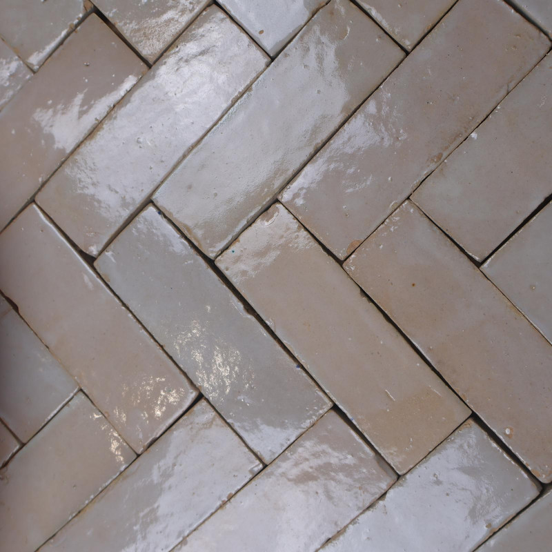 Véritable Bejmat de Fès - Grège -