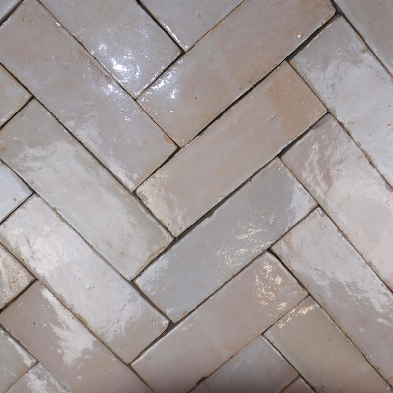 Véritable Bejmat de Fès - Grège -