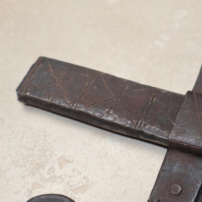 Serrure Artisanale en fer massif - 2 tailles disponibles -