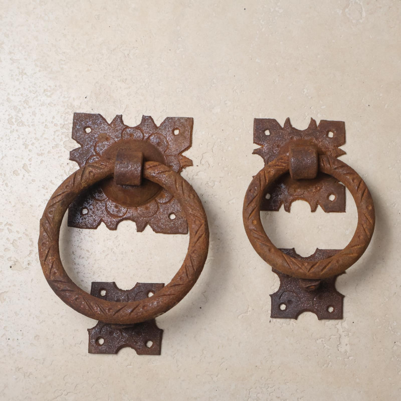 Heurtoir artisanal Rond - Fer Forgé - Disponible en 2 tailles -