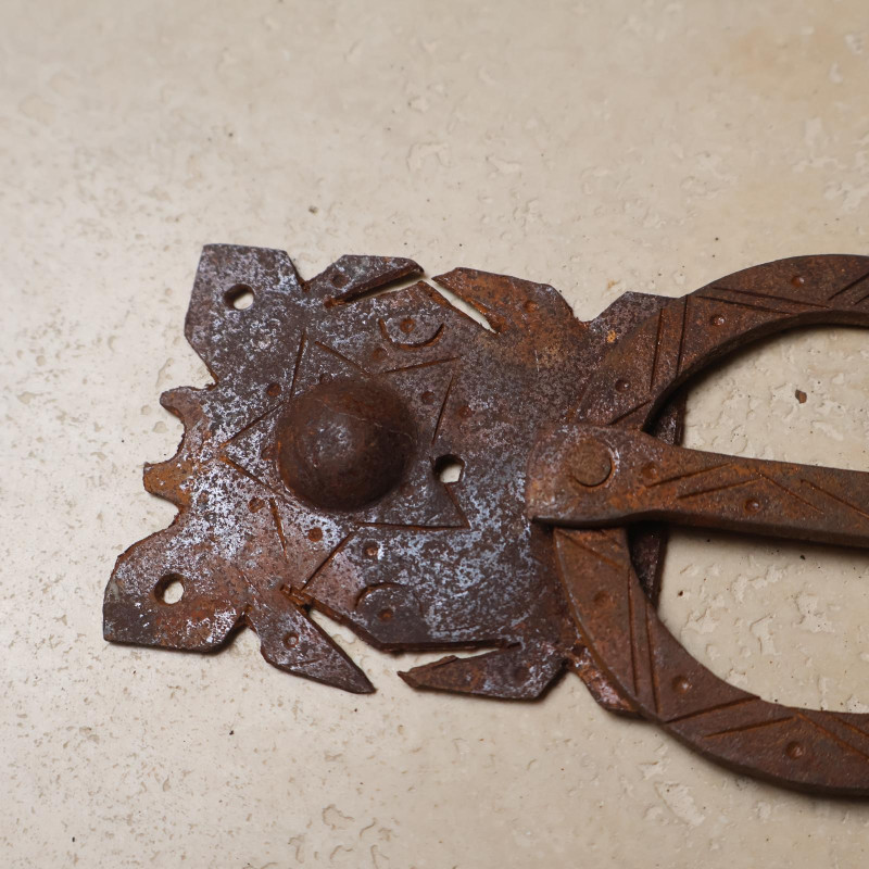 Penture Trident Artisanale - Fer Forgé - Disponible en 2 tailles -