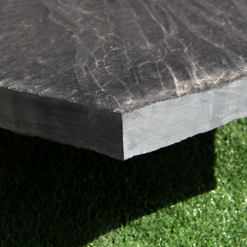 Pas Japonais Hexagone Ardoise - 40/30cm - Epaisseur 3cm -