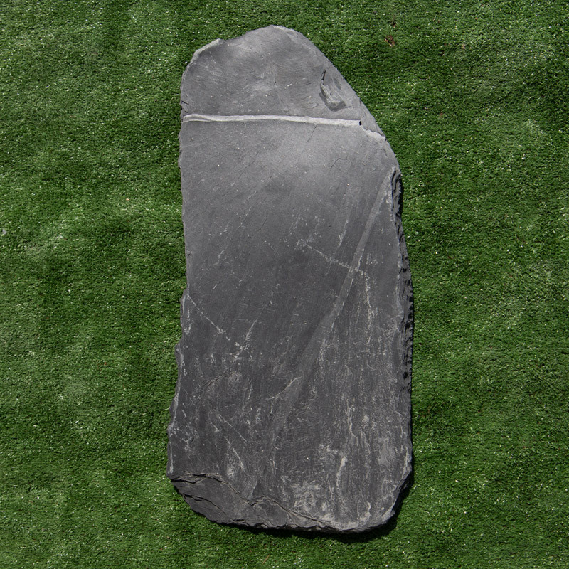 Pas Japonais Irrégulier Courbé Ardoise - Plusieurs formats - Epaisseur ≈ 2cm -