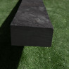 Bordure Piquet Ardoise Noire Sciée - Hauteur 10cm - Longueur 1m - Epaisseur 3cm -