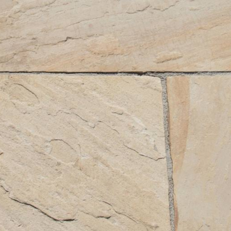Dallage Kandla - Beige - 60x40cm - Epaisseur 2cm - Clivée - Dallage Kandla - Beige - 60x40cm - Epaisseur 2cm - Clivée -