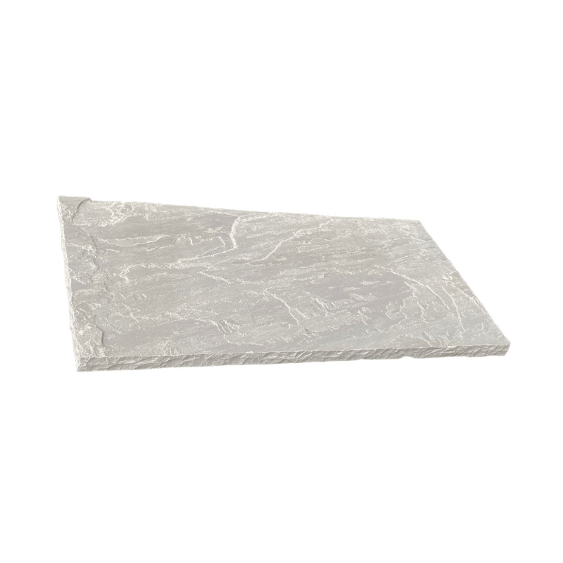 Pas Japonais Grès d'Inde - Grise - 80x30cm - Ep 3/5cm - Paillis -