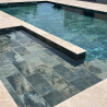 Carrelage Bali Ardoise Multicolore - 60/30cm - Epaisseur 9mm - Carrelage Bali Ardoise Multicolore - 60/30cm - Epaisseur 9mm -