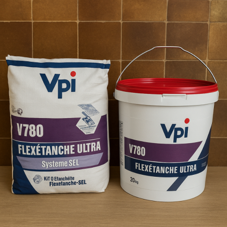 Kit d’étanchéité Flexetanche Ultra - 11m2 - V780 - Kit d’étanchéité Flexetanche Ultra - 11m2 - V780 -