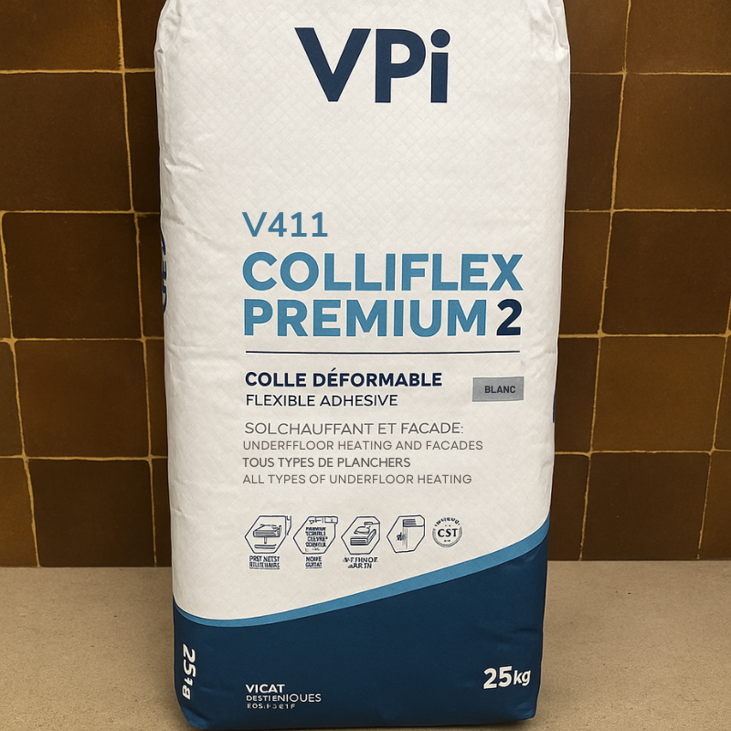 Colle Flex - Blanche - 25 kgs - V411 -