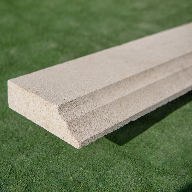 Encadrement Mouluré Retour Gauche - 80/20cm - Epaisseur 6cm - Pierre de Sireuil -