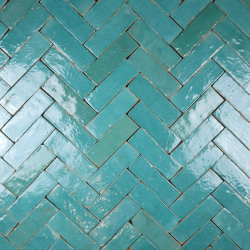 Véritable Bejmat de Fès - Vert Traditionnel -