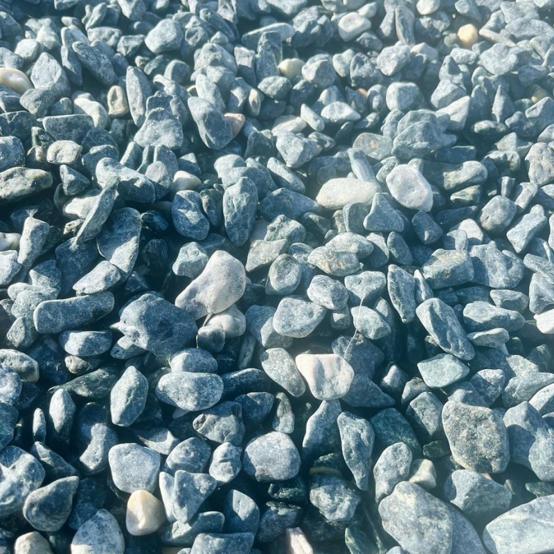 Echantillon - Galet - Vert Caméléon - 8/12mm -