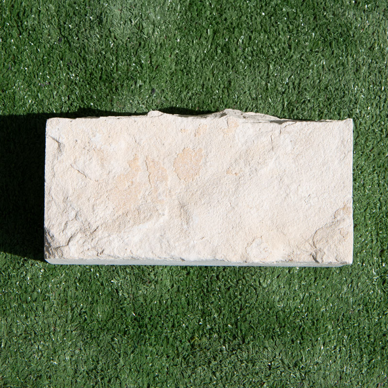 Bordure Gasconne Beige Naturelle Éclatée - Hauteur 10cm - Longueur libre - Epaisseur 5cm -