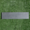 Couvertine en Ardoise Noire - 100 x 25/30 cm - Calibrée 3 cm - 2 Larmiers -