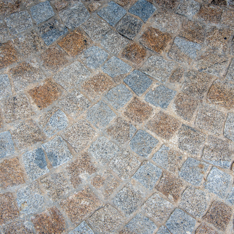 Pavé Granit - Mix - 10/8cm - Epaisseur 3/5cm - Eclaté -