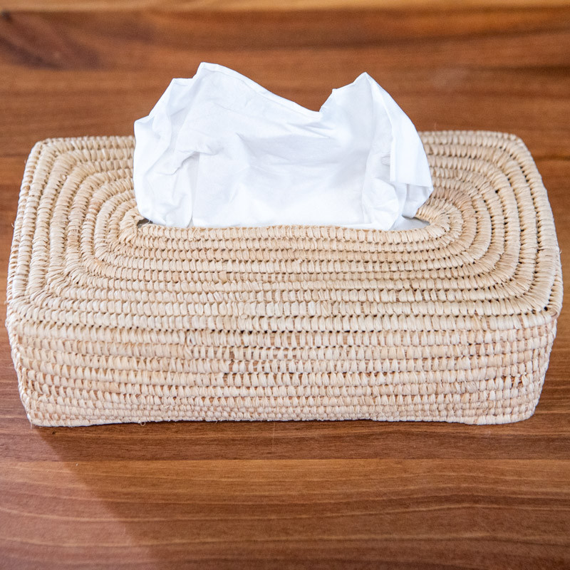 Cache Mouchoir - Osier - Rectangle -