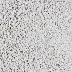 Galet de Marbre Blanc - Filet de 20 kg -