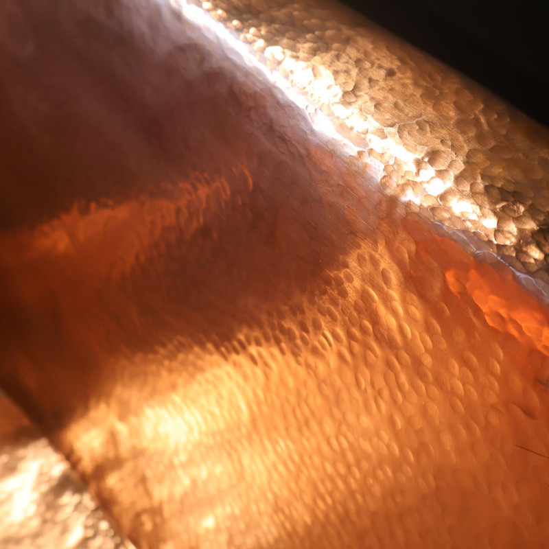 Baignoire en cuivre I - 180x80cm - Hauteur 75cm -