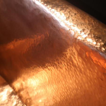 Baignoire en cuivre I - 180x80cm - Hauteur 75cm -