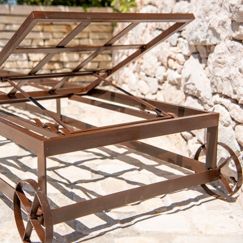 Bain de soleil - Métal - Cargot -