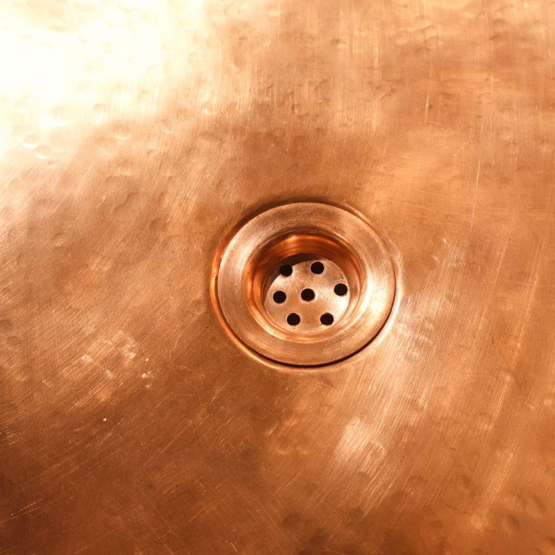 Baignoire en cuivre I - 180x80cm - Hauteur 75cm -