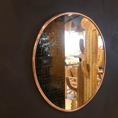 Miroir Artisanal - Nova - L - ø 40,5cm -