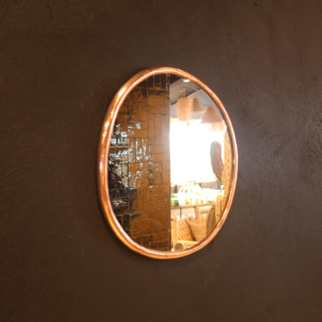 Miroir Artisanal - Nova - S - ø 20,5cm -