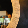 Miroir Artisanal - Halo - ø 100 cm - Miroir Artisanal - Halo - ø 100 cm -