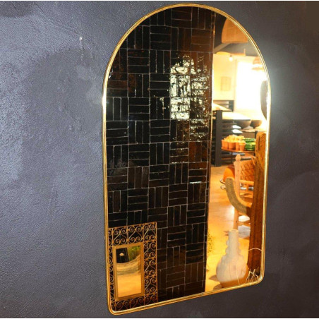 Miroir Artisanal - Arche - S - ≈ L 70 x H 45 cm -