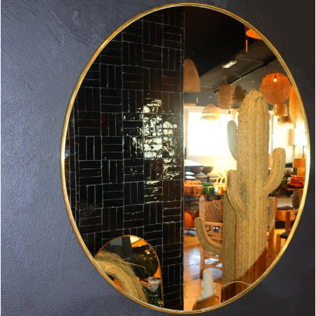 Miroir Artisanal - Dahlia - S - ø 60cm -