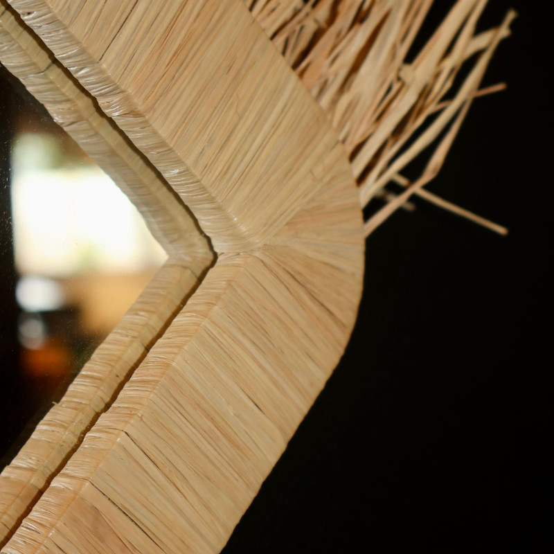 Miroir Artisanal - Bichette - M - ≈ L 60 x H 40 cm -