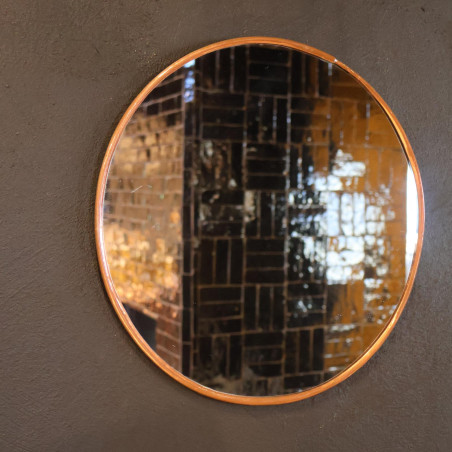 Miroir Artisanal - Orion - L - ø 40,5cm -