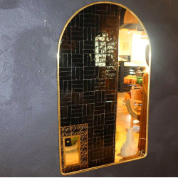 Miroir Artisanal - Arche - L - ≈ L 54,5 x H 90,5 cm -