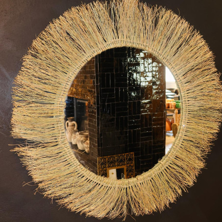 Miroir Artisanal - Julia - ø 61cm -