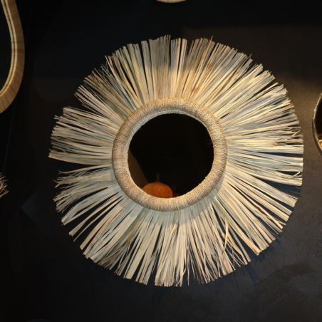 Miroir Artisanal - Palm - ø 82cm -